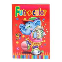 Boek Specials Nederland BV Fun & color kleur- en spelletjesboekje - thumbnail