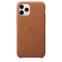 Apple leather case iPhone 11 Pro Saddle Brown - thumbnail