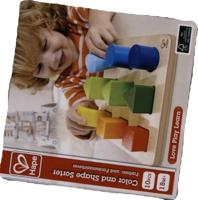 Hape houten sorteerplank vormen - thumbnail