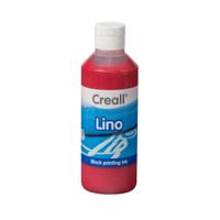Creall lino blockprintverf donkerrood, 250ml - thumbnail