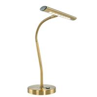 Trio Led bureau leeslampCurtis oud messing - 579790104 - thumbnail