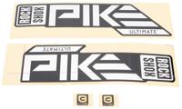 ROCKSHOX decor set decal set rs silver pike ult 27/29 matt-sil. - thumbnail