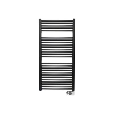 Wiesbaden Elektrische Sierradiator Elara 118.5x60 cm Mat Zwart Wiesbaden Elektrische Sierradiator Elara 118.5x60 cm Mat Zwart