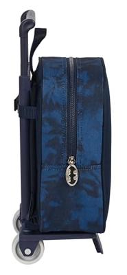Schoolrugzak met Wielen Batman Legendary Marineblauw 22 x 27 x 10 cm Schoolrugzak met Wielen Batman Legendary Marineblauw 22 x 27 x 10 cm