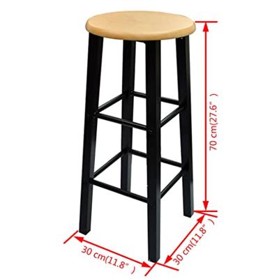 Eetset hout met zwart staal tan Eetset hout met zwart staal tan