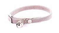 Martin halsband kat elastisch nylon grijs - thumbnail
