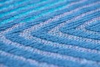 Louis de Poortere - Coral Meditation 9225 Blue Lagoon Rond - 240 rond Vloerkleed - thumbnail
