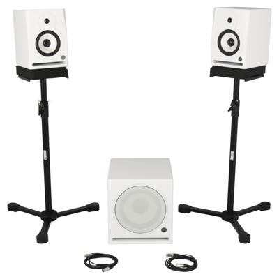 Devine RX-6A White Set + Sub studiomonitoren
