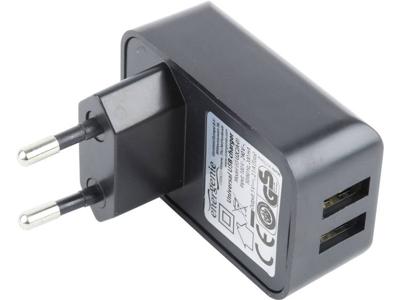 Energenie Uni- 2-fach USB-oplader Thuis Uitgangsstroom (max.) 2000 mA 2 x USB