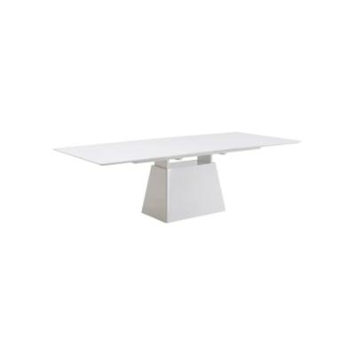 Kare Uitschuifbare Eettafel Benvenuto White 200(50)x110cm