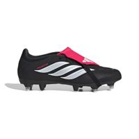 adidas Predator League FT IJzeren-Nop Voetbalschoenen (SG) Zwart Wit Rood - thumbnail