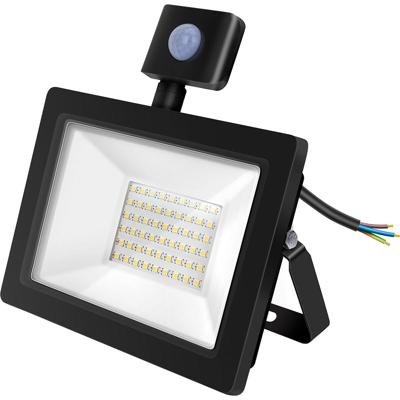 LED Bouwlamp 30W met Sensor - Schijnwerper 4000K - Waterdicht IP65