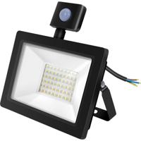 LED Bouwlamp 30W met Sensor - Schijnwerper 4000K - Waterdicht IP65 - thumbnail