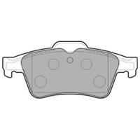 Remblokkenset, schijfrem LP3303 - thumbnail