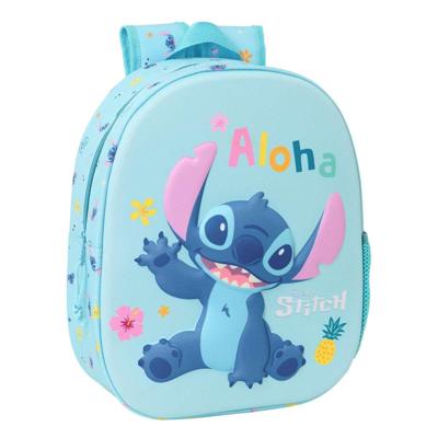 Kinderrugzak Lilo & Stitch Licht Blauw 27 x 33 x 10 cm 3D Kinderrugzak Lilo & Stitch Licht Blauw 27 x 33 x 10 cm 3D