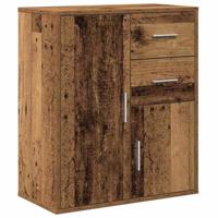 Dressoir met lade Oud hout 60 x 31 x 70 cm Bewerkt hout - thumbnail