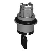 Schneider Electric ZB4FG7 ZB4FG7 Plat, Terugstelbaar (Ø) 30.5 mm Chroom, Zwart 1 stuk(s) - thumbnail