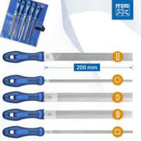 PFERD TOOLS 11800520 Werkplaatsvijlenset verschillende kappen in PVC-roltas Lengte 200 mm 1 stuk(s) - thumbnail