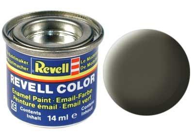 Revell Enamel NR.46 Navo-Olijf Groen Mat - 14ml