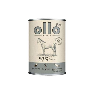 OLLO Pure Paard - natvoer voor honden - 400g
