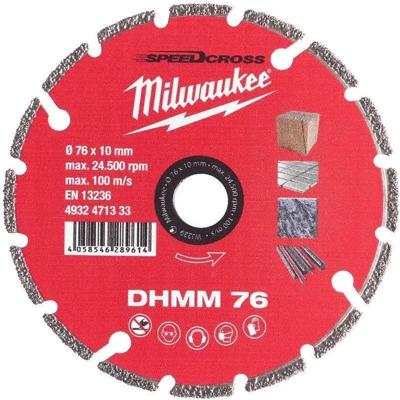 Milwaukee Diamant blad DHMM Diamond Multi Material Blade 76-1 pc - 4932471333