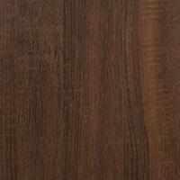 Dressoir 60x35x70 cm bewerkt hout bruineikenkleurig - thumbnail