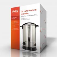 LIVOO DOM397 Koffiepercolator - Regelbare thermostaat van 30 tot 110 ° C - Capaciteit 6,8L - thumbnail