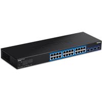 TRENDnet, TEG-30284, 24-poorts Web Smart Switch, met 24 x Gigabit poorten en 4 x 10G OptiPlex + slots, - thumbnail