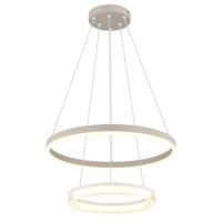 Globo Moderne hanglampZara zand bruin Ø 50cm - 48046H1 - thumbnail