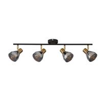 Searchlight PlafondlampWestminster met smoke glas 4-lichts - 23801-4SM - thumbnail