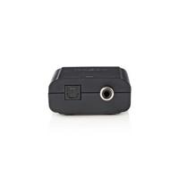 Nedis Digitale audio converter - 2-weg - S/PDIF (RCA) aansluiting/TosLink bus - 2x RCA bus - 1.80 m - ABS - antraciet - thumbnail