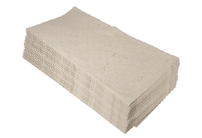 Handdoekpapier z-vouw recycled 1-laags 23,4 x 25 cm naturel
