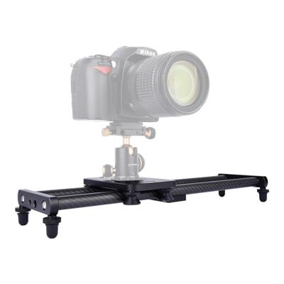 YELANGU L40T 40cm Carbon Fiber Slide rail track voor SLR camera's/video camera's (zwart)
