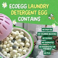 Ecoegg Navulling wasbal - spring blossom - 70 wasjes - thumbnail