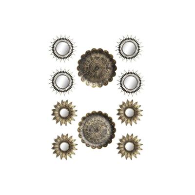 Set spiegels DKD Home Decor Kristal Gouden PP 2 Stuks (35 x 2 x 35 cm) Set spiegels DKD Home Decor Kristal Gouden PP 2 Stuks (35 x 2 x 35 cm)