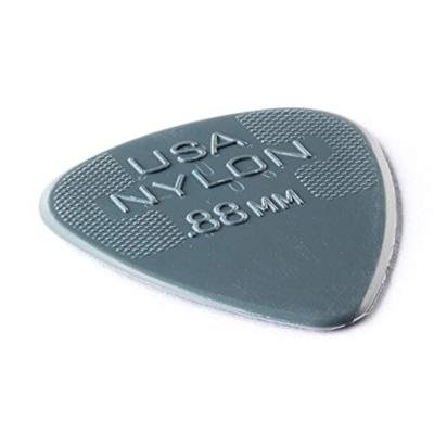 Dunlop Nylon Standard 0.88mm 12-pack plectrumset donkergrijs - thumbnail