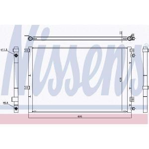 Condensor, airconditioning 940468