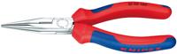 Knipex Radiotang recht + zijsnijder 160 mm | 25 05 160 - 2505160 - thumbnail