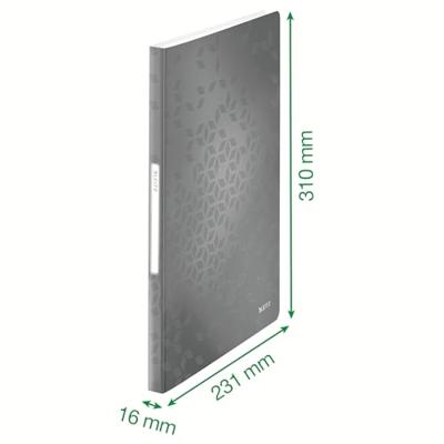 Leitz Presentatieboek 46320026 DIN A4 Aantal mappen:40 Rood 1 stuk(s)