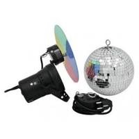 Eurolite EUROLITE spiegelbol Set 20cm met pinspot - thumbnail
