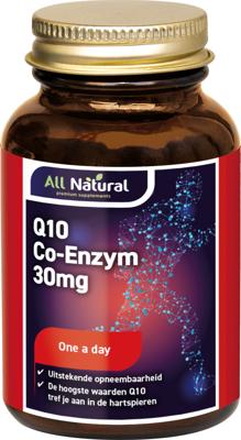 All Natural Q10 co enzym 30mg 60 Capsules