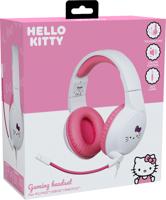 Konix Hello Kitty Kabelgebundenes Gaming-Headset voor PC, PS4, PS5, Switch, Xbox One und Series X|S - Microfon - Kabel 1,5 m - 3,5 mm Klinkenstecker - Weiß und Rosa - thumbnail