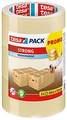 tesa 57799-00000-02 Plakband tesapack Transparant (l x b) 66 m x 50 mm 1 stuk(s)
