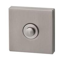 Hardbrass Beldrukker PBA vierkant - RVS - thumbnail