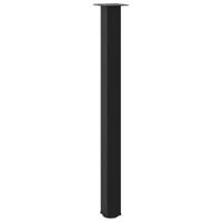 Bartafelpoten 4 st 110-112 cm staal zwart - thumbnail