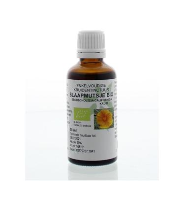 Cruydhof Eschscholtzia calif / slaapmutsje tinctuur bio 50 Milliliter