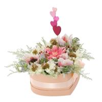 Bloemen Cadeaubox Melanie Inzell 15 cm - thumbnail