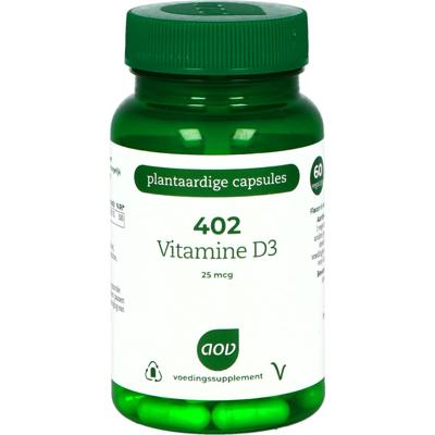 AOV 402 Vitamine D3 25mcg Vegacaps