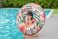 Opblaasbare drijver Bestway Palmboom Ø 119 cm Blauw - thumbnail