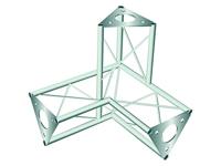 Alutruss DECOTRUSS SAL 32 Driehoek truss 3-voudige hoek 90 ° - thumbnail